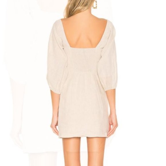 Suboo Wanderer Tie Front Mini Dress  NWOT - Picture 2 of 5